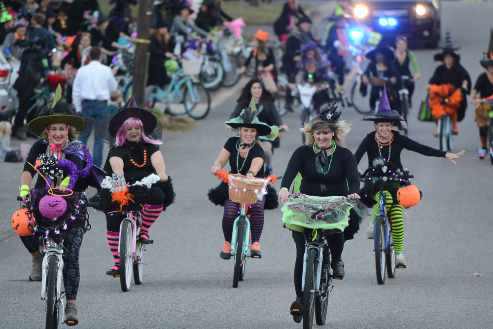 Witches ride Homewood streets